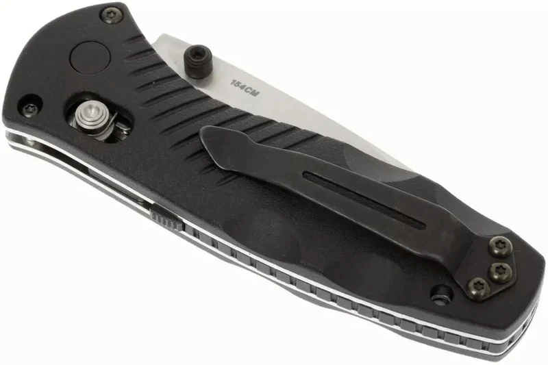 Couteau pliant Benchmade Mini Barrage 585 manche valox noir 10cm
