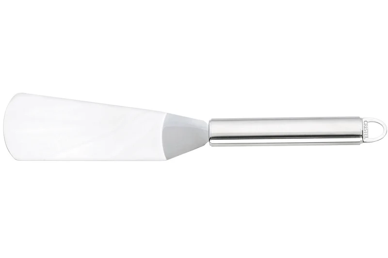 Spatule coudée large Cristel POC en acier inoxydable