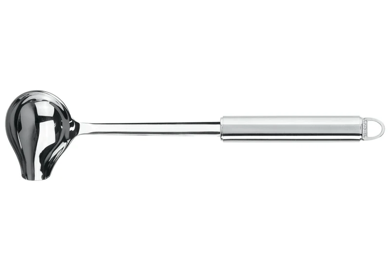 Cuillère à sauce Cristel POC en acier inoxydable avec bec verseur