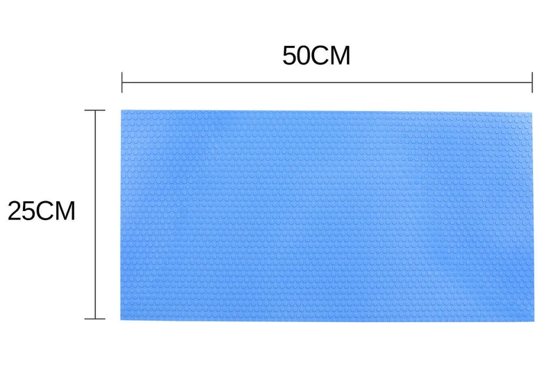 Tapis antidérapant bleu Hasegawa pour planche à découper