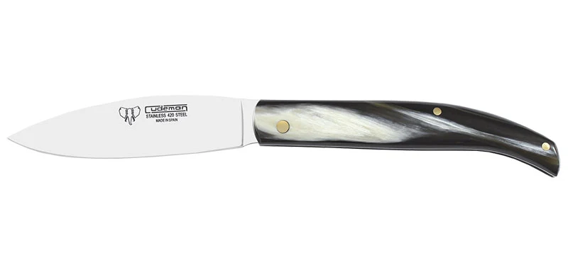 Couteau Corne de Taureau Cudeman