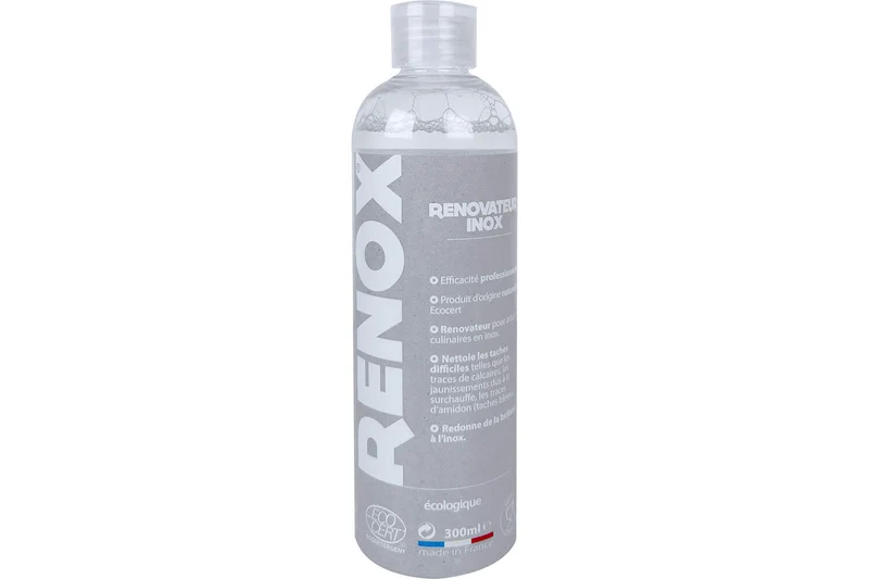 Nettoyant inox écologique Cristel Renox - Flacon de 300ml