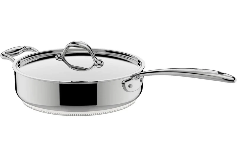 Sauteuse Lagostina Accademia Lagofusion® 26cm en acier inoxydable 18/10 + couvercle