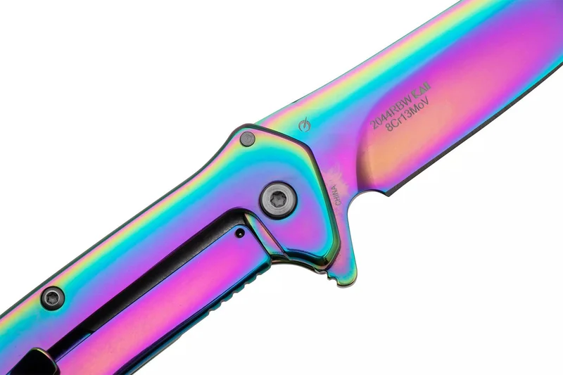 Couteau pliant Kershaw Outcome KS.2044RBW manche en acier inoxydable 9,8cm
