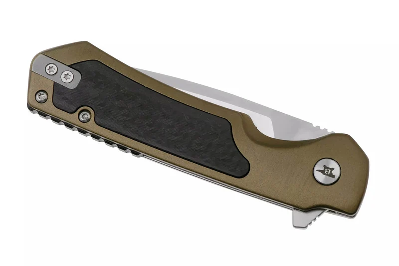 Couteau pliant BUCK STINGER 0714GRS manche vert 11cm