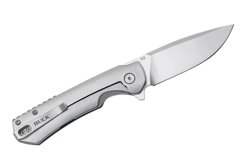 Couteau pliant BUCK STINGER 0714BLS manche bleu 11cm