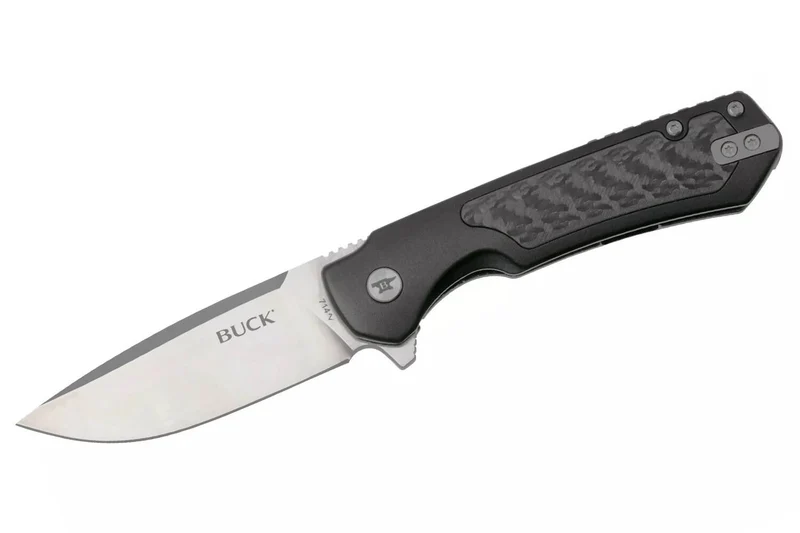 Couteau pliant BUCK STINGER 0714BKS manche noir 11cm