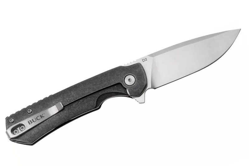 Couteau pliant BUCK STINGER 0714BKS manche noir 11cm
