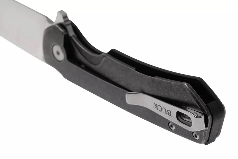 Couteau pliant BUCK STINGER 0714BKS manche noir 11cm