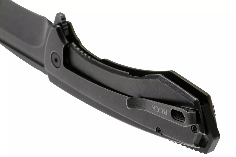 Couteau pliant BUCK RUCKUS 0713GRS manche vert 12cm