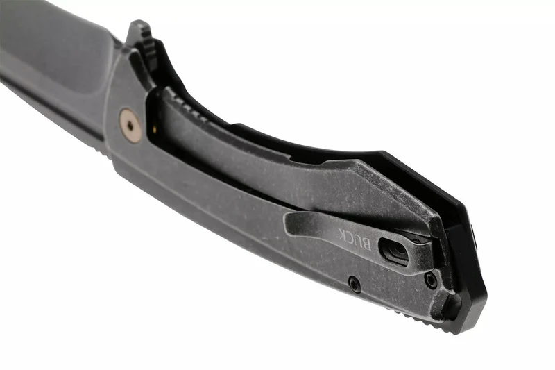 Couteau pliant BUCK RUCKUS 0713CPS manche noir 12cm