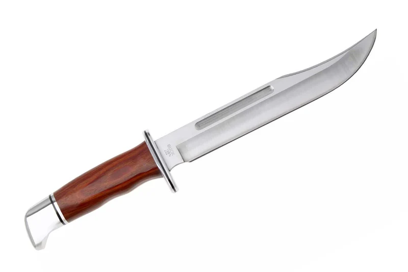 Couteau Buck 0120CCS1 General Heritage Series lame 18,5cm manche en cocobolo + étui en cuir
