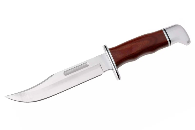 Couteau Buck 0119CCS1 Special Heritage Series lame 15cm manche en cocobolo + étui en cuir