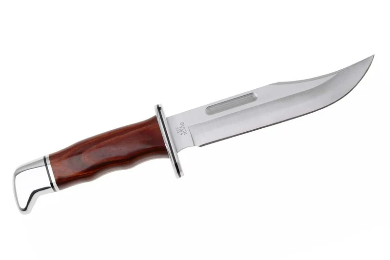 Couteau Buck 0119CCS1 Special Heritage Series lame 15cm manche en cocobolo + étui en cuir
