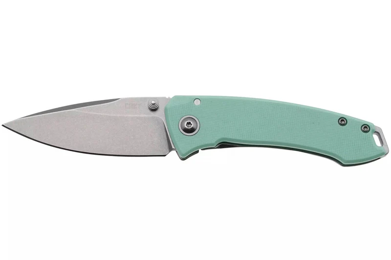Couteau pliant CRKT Tuna Compact 2522B.CR manche 9,6cm en G10 vert d'eau