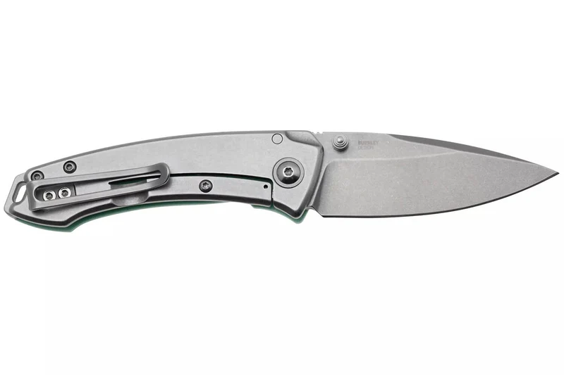 Couteau pliant CRKT Tuna Compact 2522B.CR manche 9,6cm en G10 vert d'eau