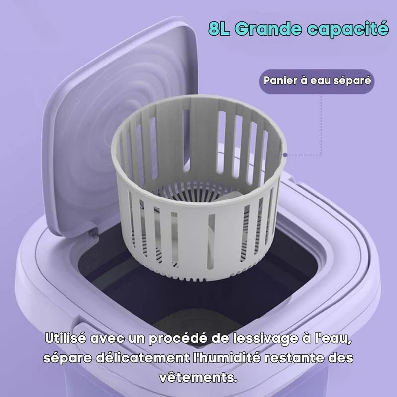 Essoreuse Linge Compact Fold Wash Pro