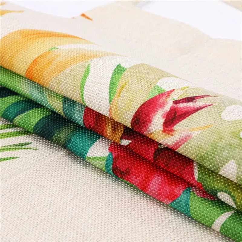 Tablier de Cuisine Japonais avec Chaton Imprimé en Lin - Chat Griffeur