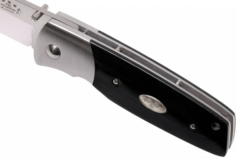 Couteau pliant Fallkniven PXLBM Black manche micarta noir 11cm