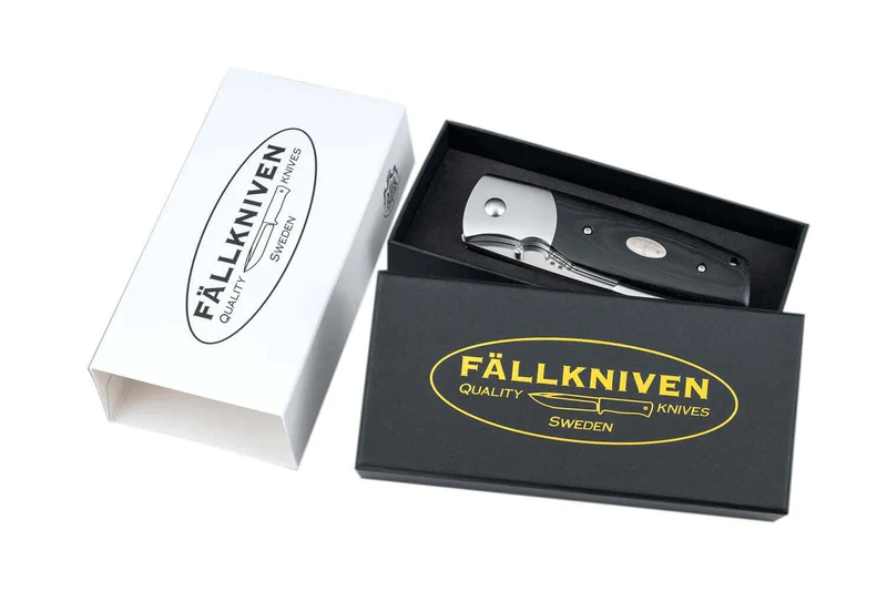 Couteau pliant Fallkniven PXLBM Black manche micarta noir 11cm