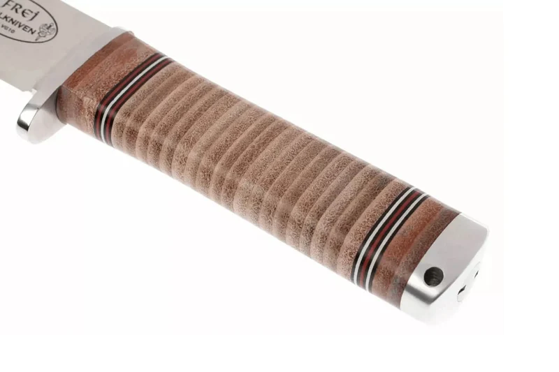 Couteau Fallkniven Frej NL4 lame 13cm manche cuir + étui en cuir