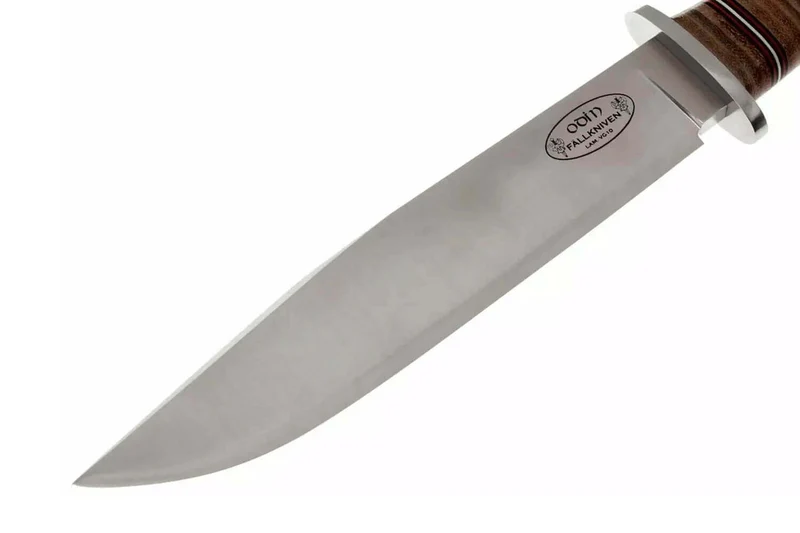 Couteau Fallkniven Odin NL2 lame Bowie 20cm manche cuir + étui en cuir