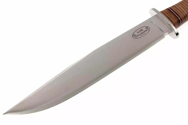 Couteau Fallkniven Thor NL1 lame Bowie 25cm manche cuir + étui en cuir