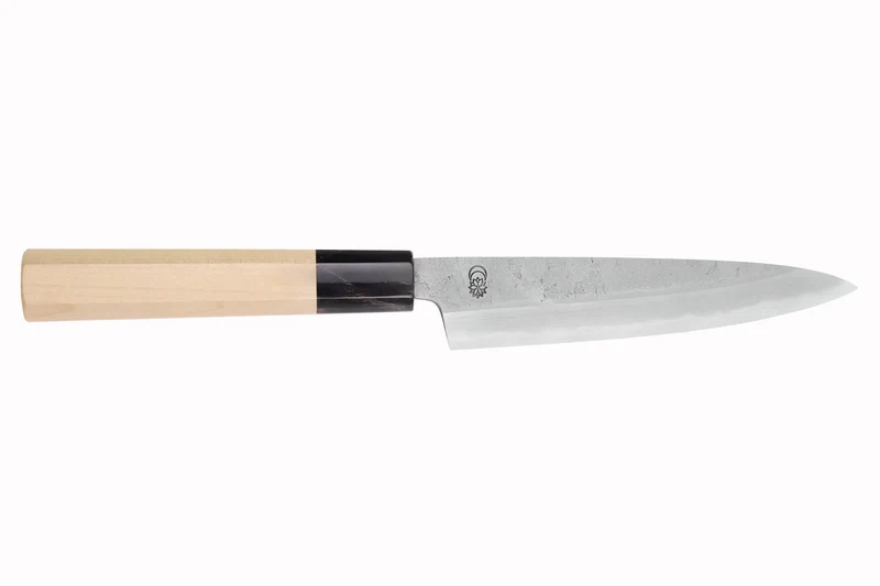 Couteau universel 15cm japonais artisanal Sakai Kikumori Kikuzuki Rin