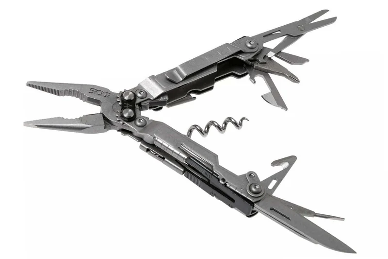 Pince multifonction SOG Powerlitre SGPL1001 17 pièces manche en acier 12,7cm