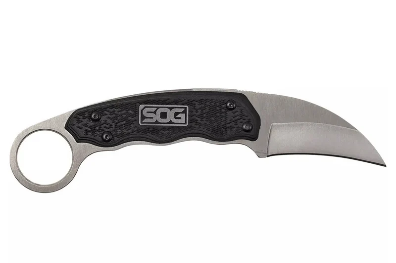 Couteau SOG Gambit SGGB1001 lame 6,6cm manche en nylon/fibres de verre noir