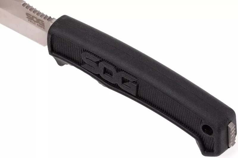Couteau SOG Field Knife SGFK1001 lame 10,2cm manche en TPR noir + étui en Kydex