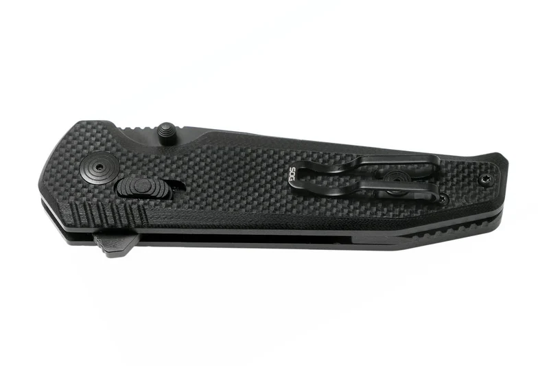 Couteau pliant SOG Vision XR SGVISION lame mixte manche en G10 11,8cm noir