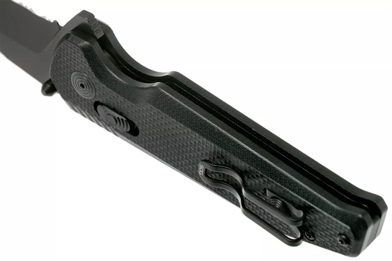 Couteau pliant SOG Vision XR SGVISION lame mixte manche en G10 11,8cm noir