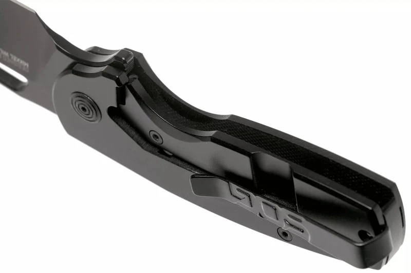 Couteau pliant SOG STOUT FLK SGSTOUTBK manche en acier inox/G10 noir 9,6cm