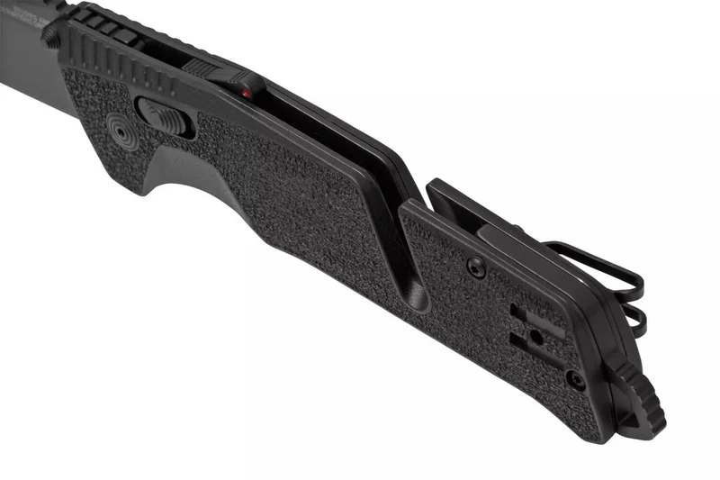 Couteau pliant SOG Trident AT SGTRIDBK manche en nylon/fibres de verre 13,5cm noir