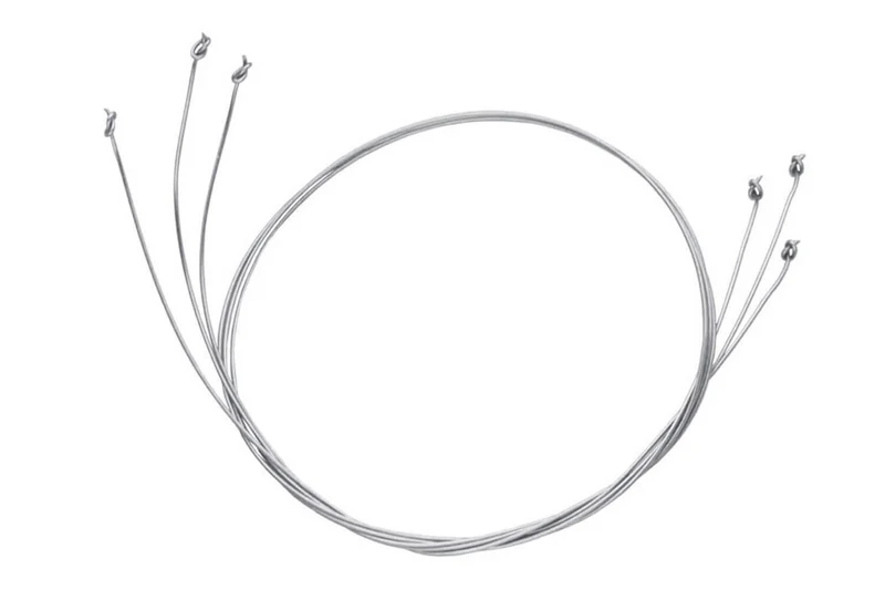 Set 3 fils Triangle pour lyre en acier inox 13cm