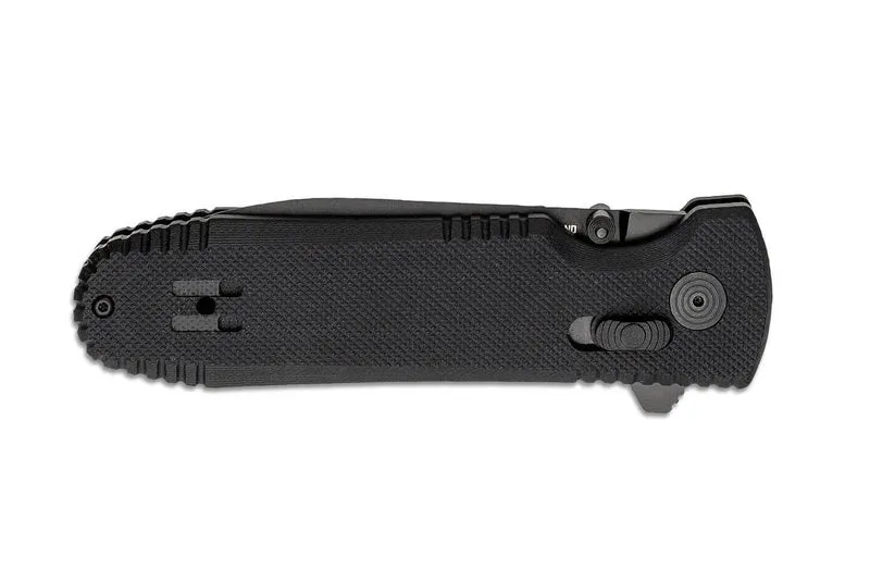 Couteau pliant SOG Pentagon XR SGPENT manche en G10 noir 12cm