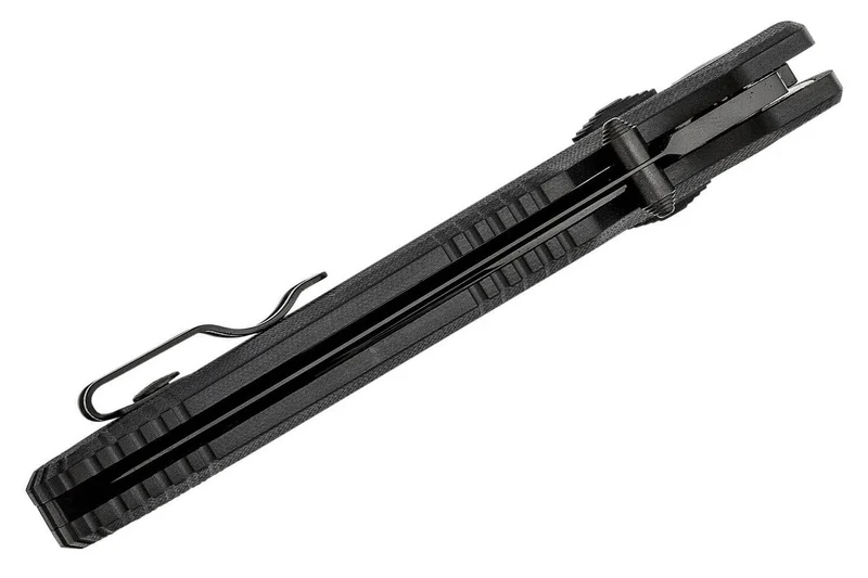 Couteau pliant SOG Pentagon XR SGPENT manche en G10 noir 12cm