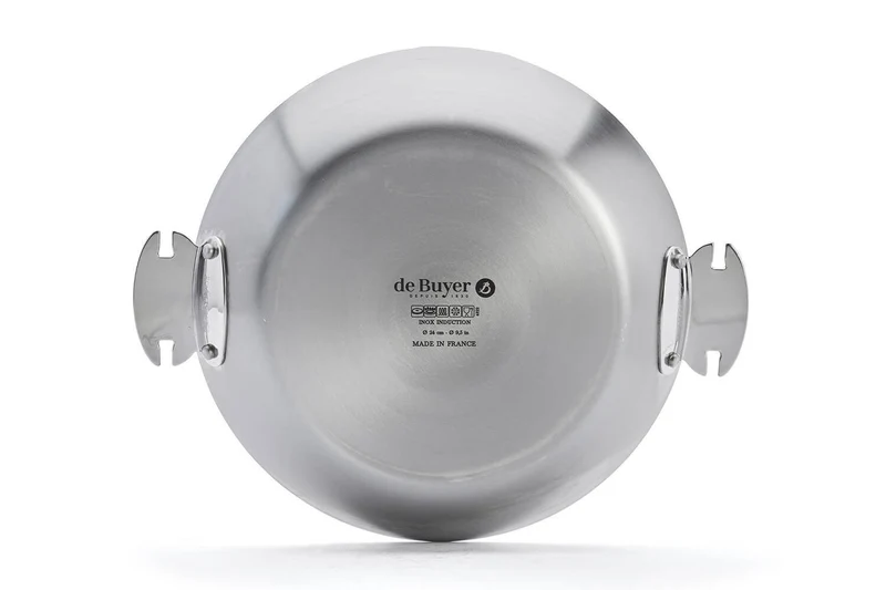 Poêle De Buyer Alchimy Loqy amovible en inox 18/10 multicouches