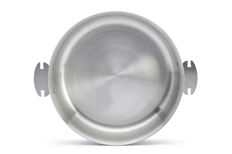Sauteuse droite De Buyer Alchimy Loqy amovible en inox 18/10 multicouches