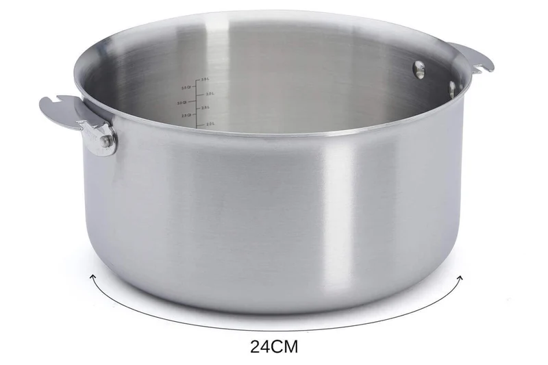 Casserole De Buyer Alchimy Loqy amovible en inox 18/10 multicouches
