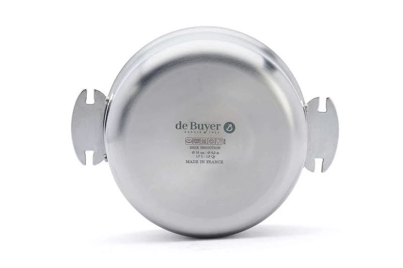 Casserole De Buyer Alchimy Loqy amovible en inox 18/10 multicouches