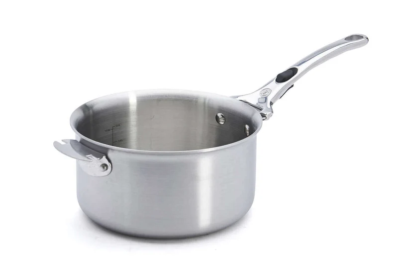 Set de 2 casseroles De Buyer Alchimy Loqy en inox avec poignée amovible