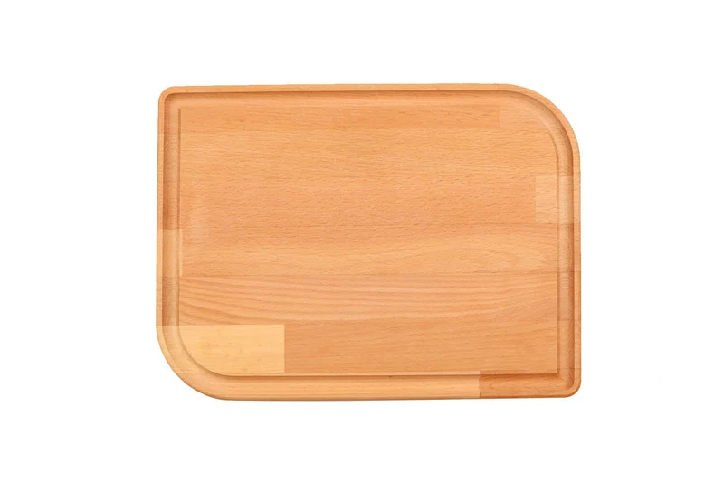 Planche à découper faite main Legnoart Rialto en hêtre massif avec rigole