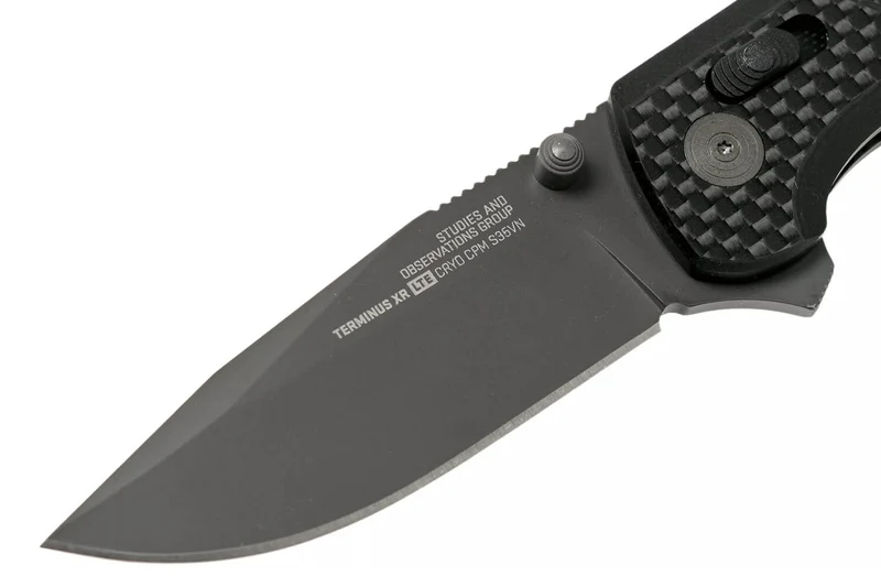 Couteau pliant SOG Terminus XR LTE SGTM1032 manche G10/carbone 10,8cm noir