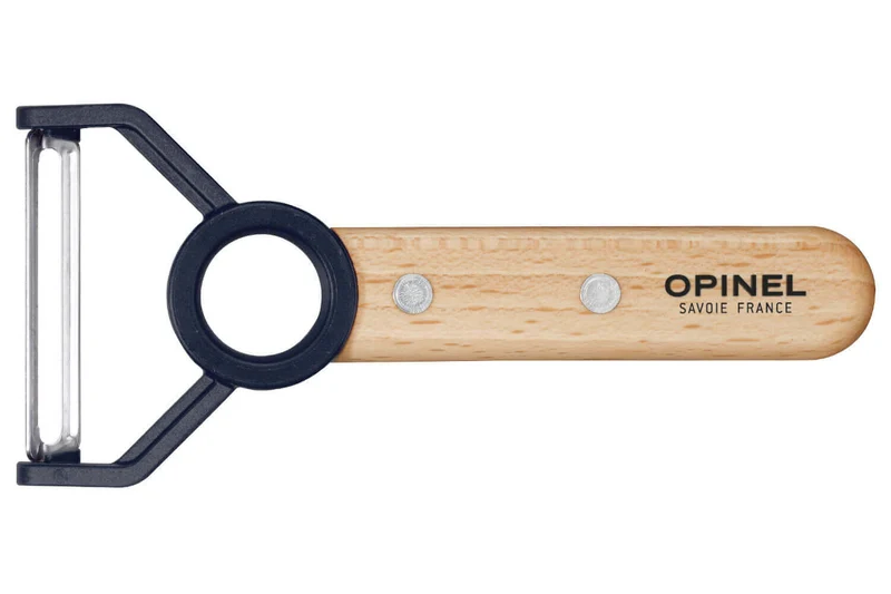 Coffret Opinel Le Petit Chef couteau + éplucheur + protège-doigts - Bleu
