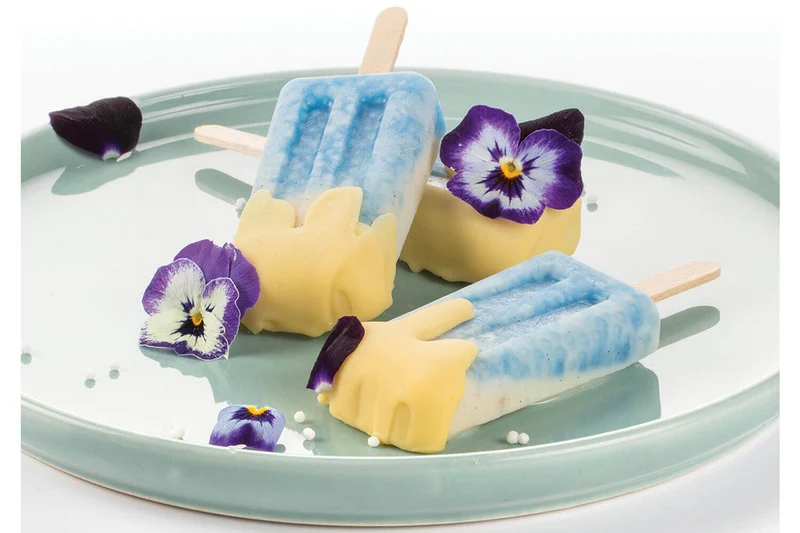 Moule à glaces en silicone Silikomart Mini Vintage - 4 empreintes
