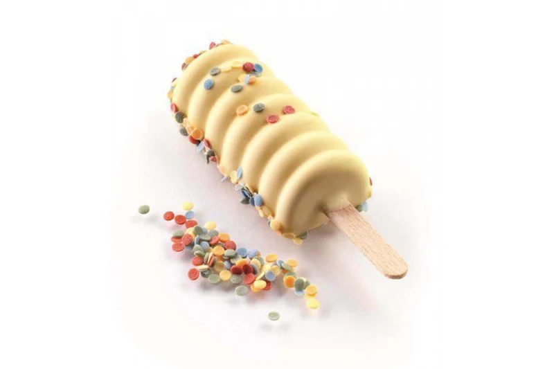 Moule à glaces en silicone Silikomart Mini Tango - 4 empreintes