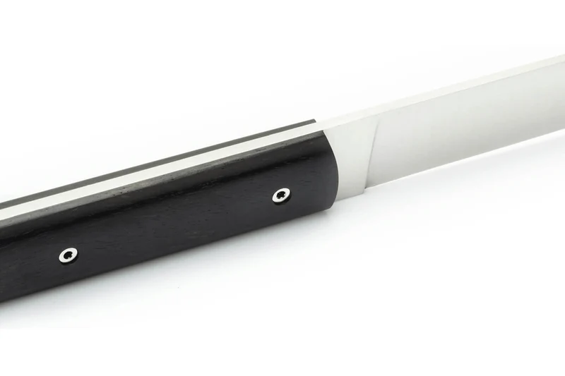 Coffret de 4 couteaux de table faits mains Perceval 888 noir