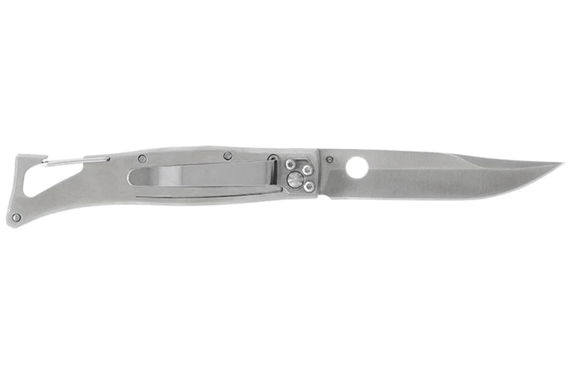 Couteau pliant Lug SP1SK kaki manche en G10 et acier 11cm avec clip